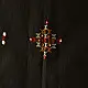Kutchi Embroidered Mirror Work & Bhujodi Woven Woolen Black Shawl