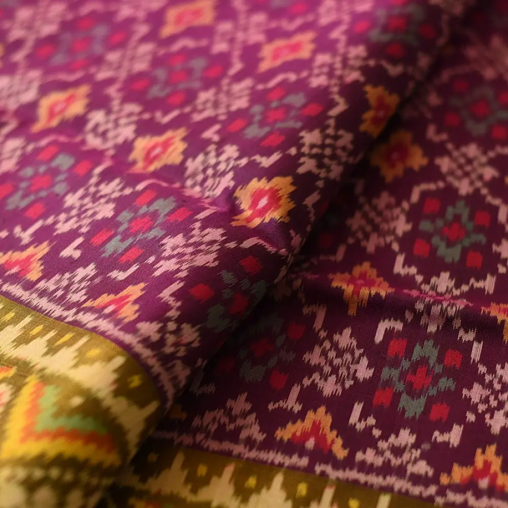 shop Patola silk Handwoven Saree -  