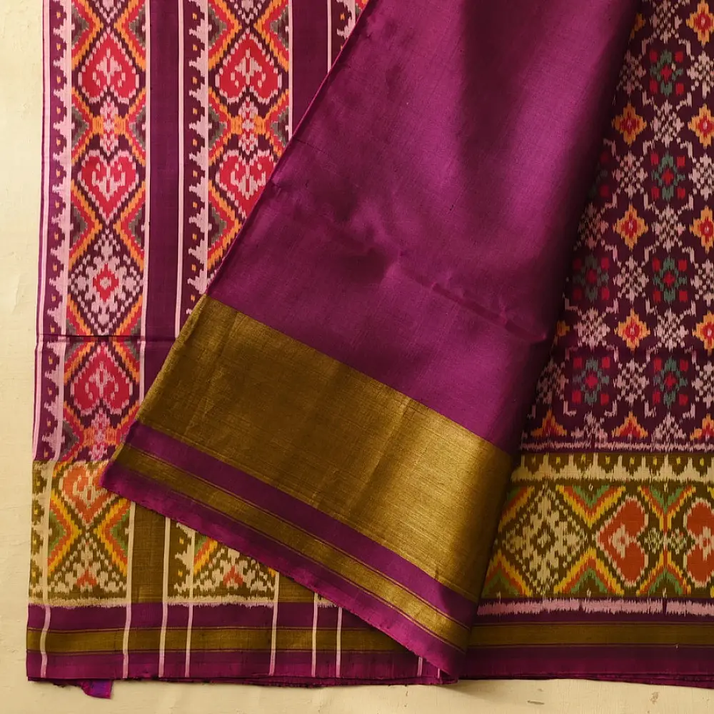 shop Patola silk Handwoven Saree -  