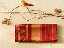 चंपा - चकली ⁂ Wedding special Patola Silk Saree | Red