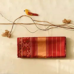 चंपा - चकली ⁂ Wedding special Patola Silk Saree | Red