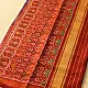 Handloom Double Ikat Patola Saree | Red & Blue shop Handwoven Patola Silk Blue Saree - Double Ikat Patola