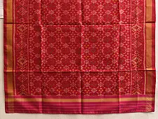 Rasika . रसिका ~ Patola Silk Dupatta ~ Maroon Rasika . रसिका ~ Patola Silk Dupatta ~ Maroon