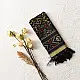shop pure silk patola dupatta in black color