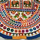 shop Kutchi Embroidered Traditional Fen Wall Hanging / Wall Piece -Vinjano