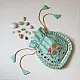 shop Embroidered Potli Purse With Detachable Belt - Light Blue