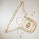 shop Embroidered Potli Purse With Detachable Belt