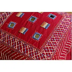 Banjara ❅ Lambani Hand Embroidered Cushion Cover ❅ C