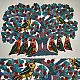Hand Painted Gond Painting - Group of Birds