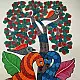 Hand Painted Gond Painting - Tribal Tale