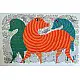 Shop online hand painted canvas gond painting