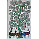 Shop online hand painted canvas gond painting