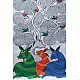 Shop online hand painted canvas gond painting