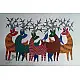 Shop online hand painted on Paper gond painting