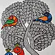 Hand Painted Gond Painting - Myna
