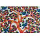 Shop online hand painted gond painting - deers & Trees
