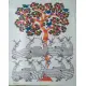 Shop online hand painted on canvas gond painting