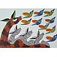 Shop online hand painted on Paper gond painting