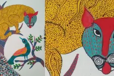 Nandan . नंदन ❁ Gond Painting (10" x 14") ❁ 42