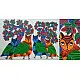Shop online hand painted on Paper gond painting