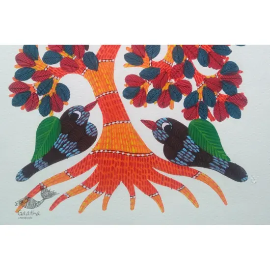 Shop online hand painted gond painting