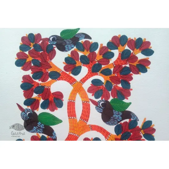 Shop online hand painted gond painting