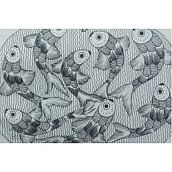 Nandan . नंदन ✦ Gond Painting (10" x 14") ✦ 19
