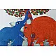 Shop online hand painted on canvas gond painting