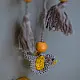 Crochet Toran | Tassel Boho Bunting ~ Grey 2 