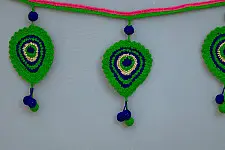 Crochet Torans | Morpankh Toran