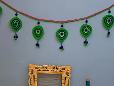 Crochet Torans | Morpankh Toran