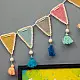 Crochet Toran |Kids Room Decor Bunting ~ Triangles