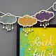 Crochet Toran | Kids Room Decor Bunting ~ Clouds