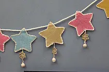 Crochet Toran |Kids Room Decor Bunting ~ Stars