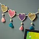 Crochet Toran |Kids Room Decor Bunting ~ Hearts