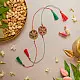 shop Handmade Crochet Rakhi (Set of 2) - 17