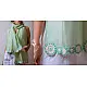 A Symphony in Color | Hand Knitted Crochet Chanderi Stole - B