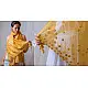A Symphony in Color | Hand Knitted Crochet Chanderi Stole - D90