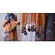 A Symphony in Color | Hand Knitted Crochet Chanderi Stole - H