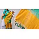 A Symphony in Color | Hand Knitted Crochet Chanderi Stole - I