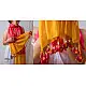 A Symphony in Color | Hand Knitted Crochet Chanderi Stole - J