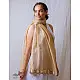 A Symphony in Color | Hand Knitted Crochet Chanderi Stole - A