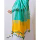 A Symphony in Color | Hand Knitted Crochet Chanderi Stole - I