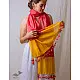 A Symphony in Color | Hand Knitted Crochet Chanderi Stole - J