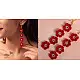 Crochet | Red Daisies Danglers
