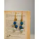 Crochet | Swing Earrings ( Two Options - Blue/ Multi )