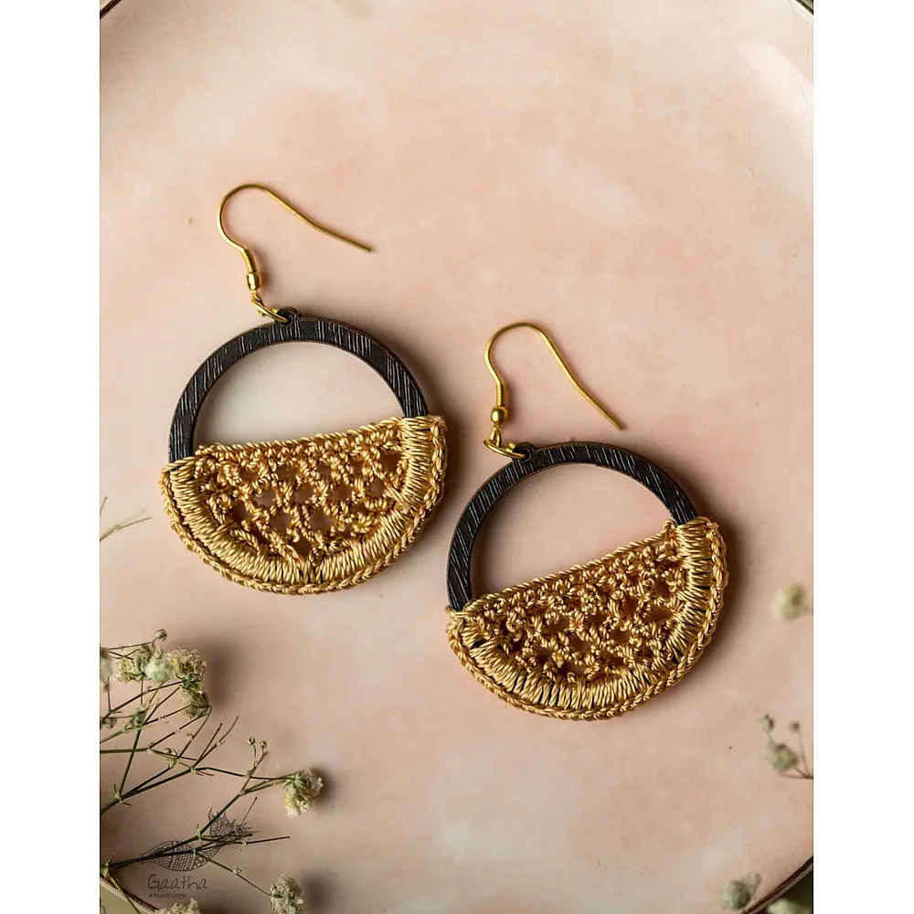 Crochet |  Jharokha ( Two Options - Beige (Brown) / Grey )