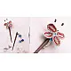 Crochet ✩ Crochet Butterfly & Tiki Hair Sticks (Pair)