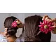 Crochet ✩ Hair Stick - Pink Daisy 