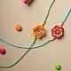 shop Tiny Mandala Crochet Rakhi Set (Set of 2)